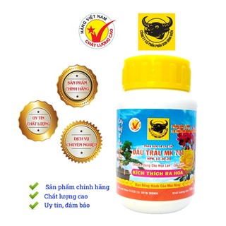 Phân bón lá ĐẦU TRÂU 701 kích thích ra hoa lọ 100g