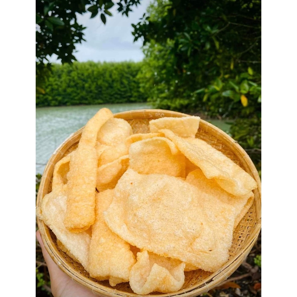 Bánh phồng tôm Con Tôm Rừng chuẩn Organic 100% loại 300gr/500gr