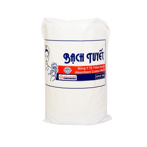 Bông cuộn y tế thấm nước Bông Bạch Tuyết 1kg