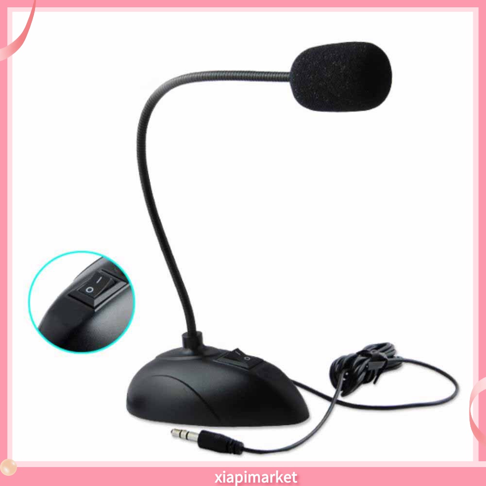 Micro Để Bàn Có Dây Cho Điện Thoại / Pc