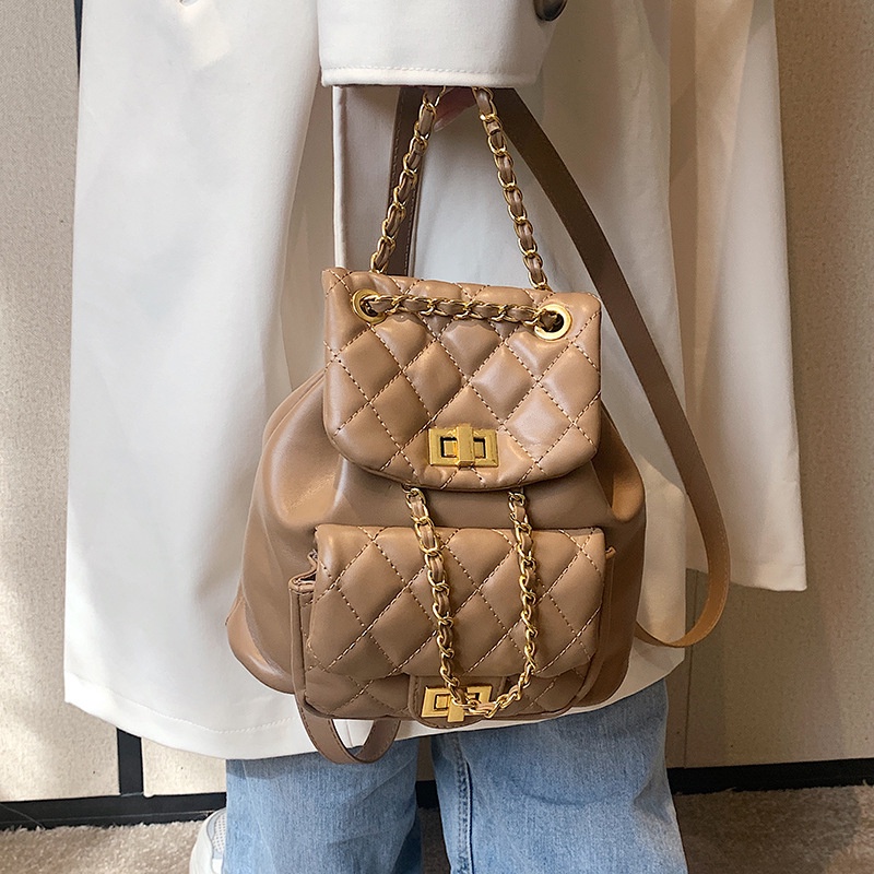 Ba Lô Nhỏ Thêu Chỉ Đính Đá Thời Trang Nữ Sành Điệu