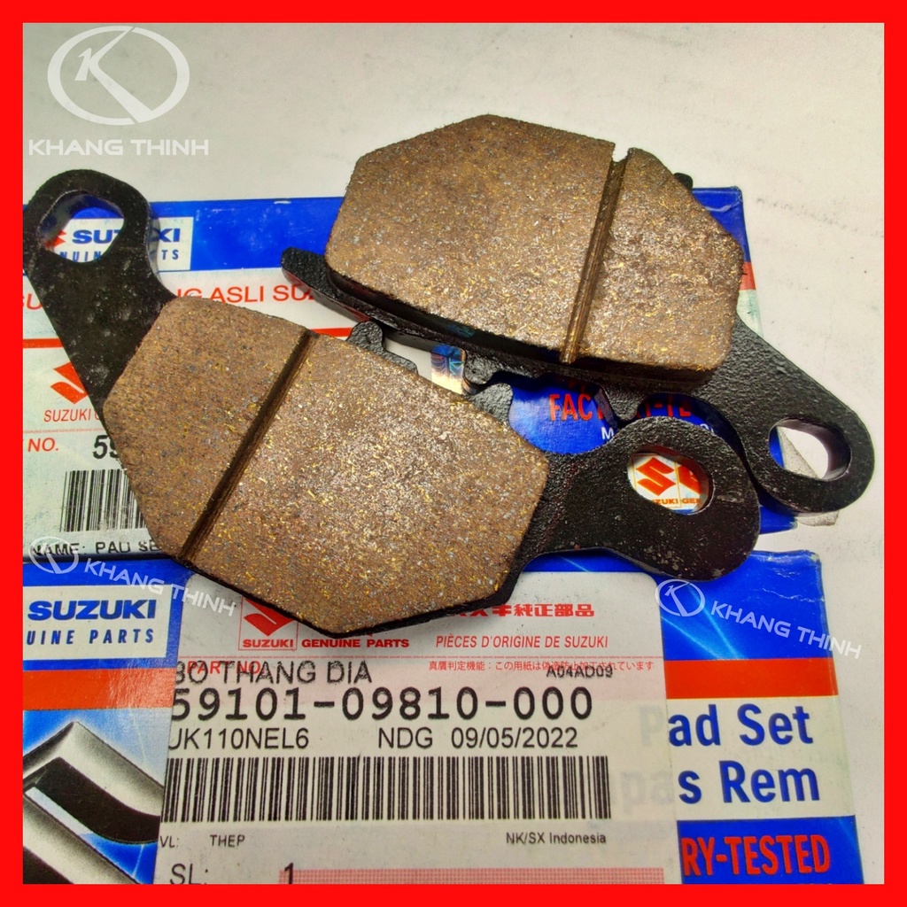 Bố thắng - má phanh Suzuki Address 110 - Hàng Chính Hãng