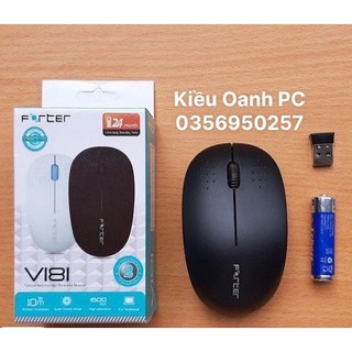 Chuột quang không dây Forter V182 (đen)