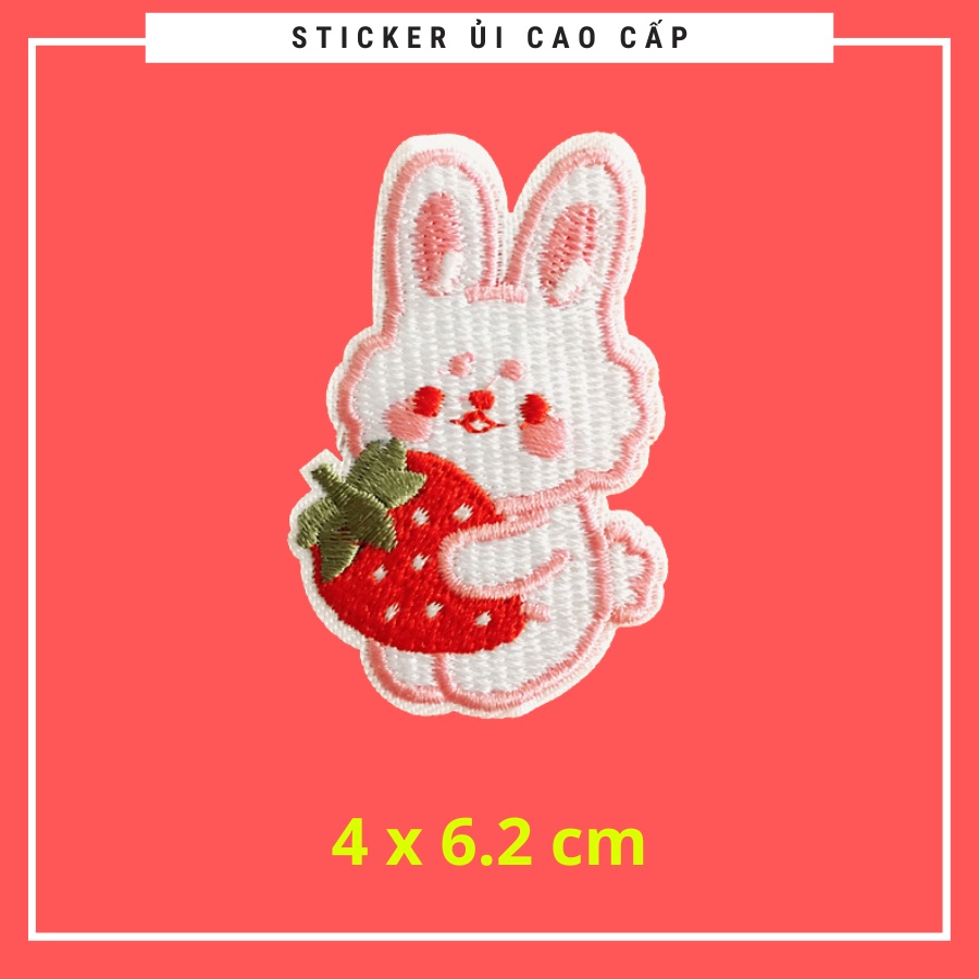 Sticker ủi áo cao cấp CÓ SẴN KEO ỦI, sticker dán quần áo dùng làm miếng vá quần áo rách, trang trí quần áo