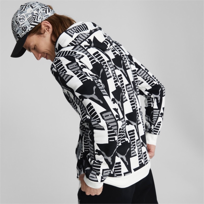 Áo hoodie nỉ bông Puma