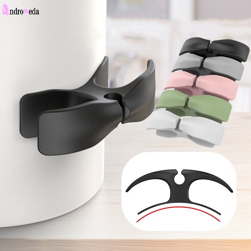 Giá Đỡ Quấn Dây Cáp Tự Dính Đa Năng Cho Nhà Bếp