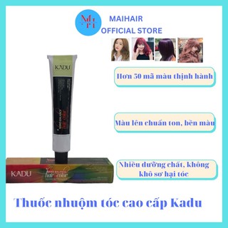 Thuốc nhuộm tóc cao cấp Kadu 100ml, Thuốc nhuộm tóc nhiều dưỡng chất giữ màu lâu cao cấp