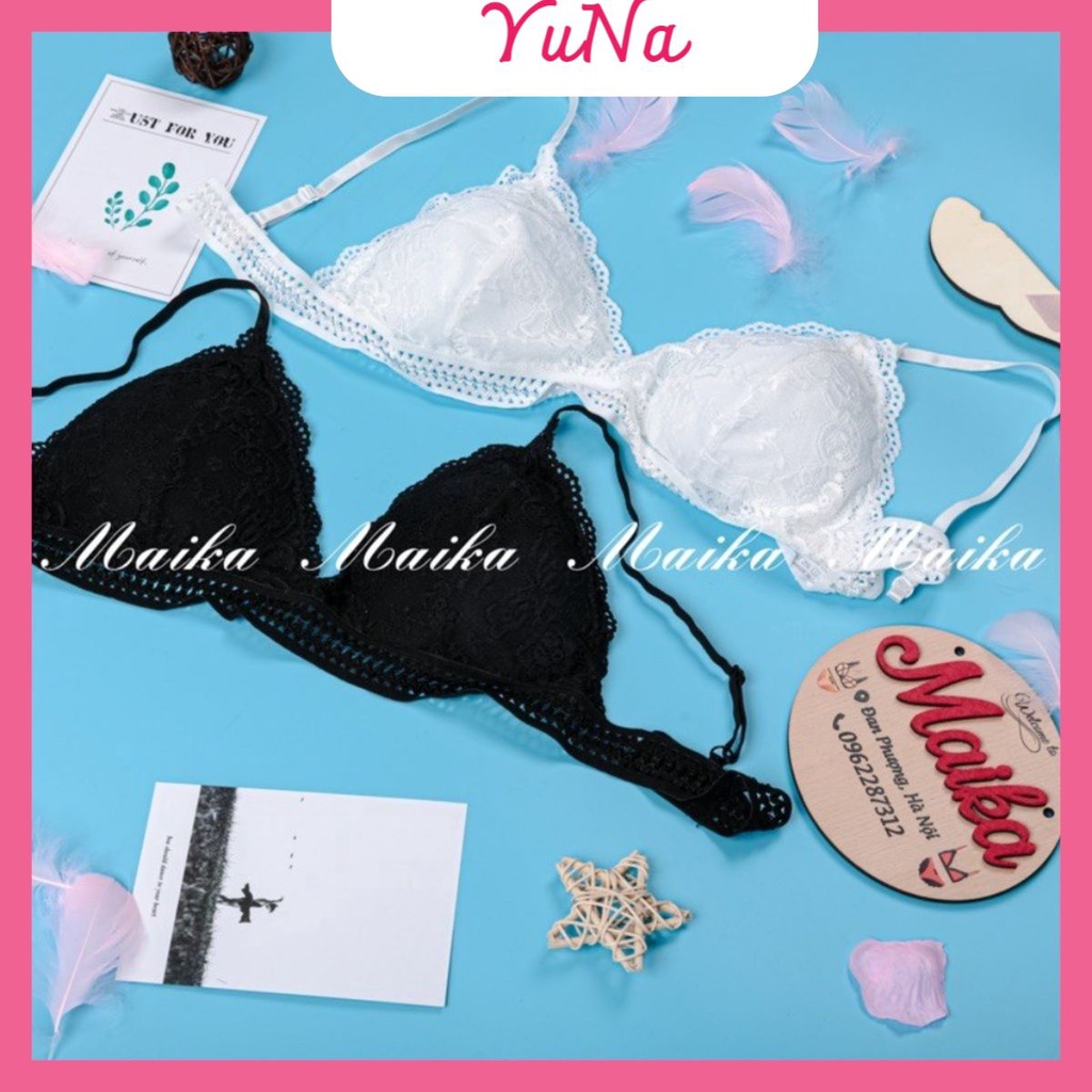 Áo bra ren mềm mút mỏng không gọng hàng đẹp A7311, phụ kiện thời trang MAIKA