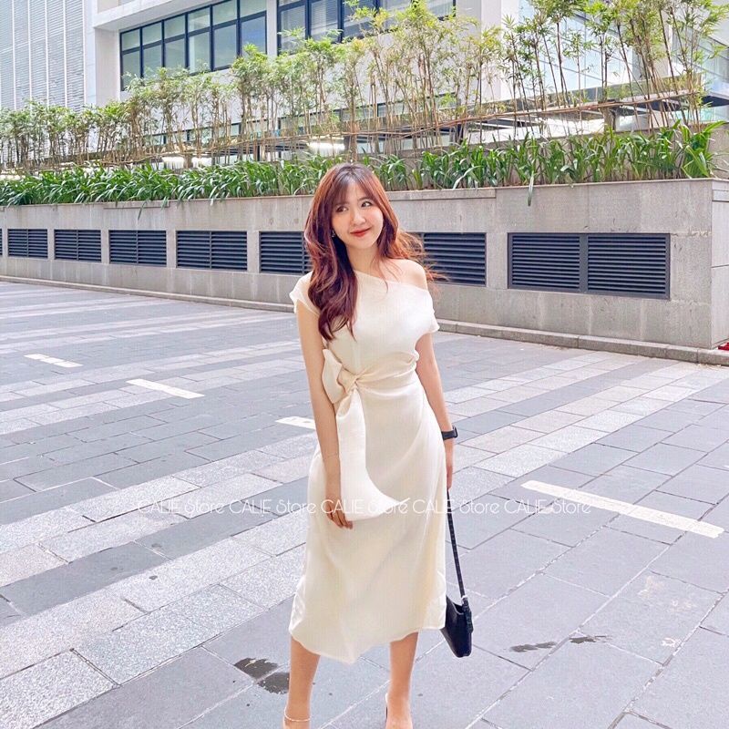 Đầm trắng dự tiệc