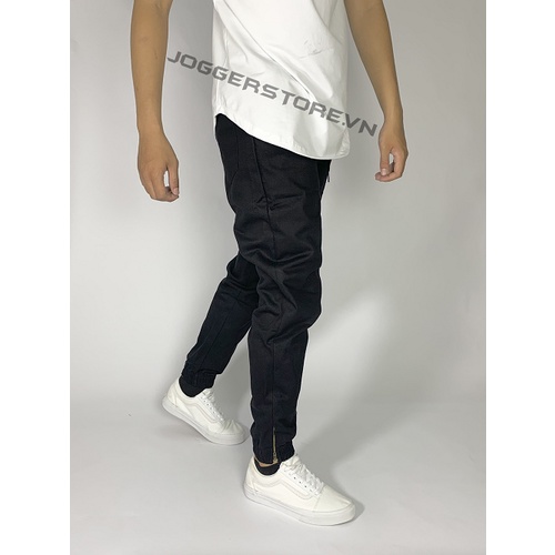 QUẦN JOGGER KAKI ZIP ( CÓ KHOÁ KÉO BO CHÂN )