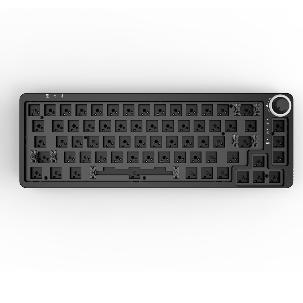 Kit Phím Cơ Gamakay TM680 / KF068 - LED RGB - 3 MODES - HOTSWAP