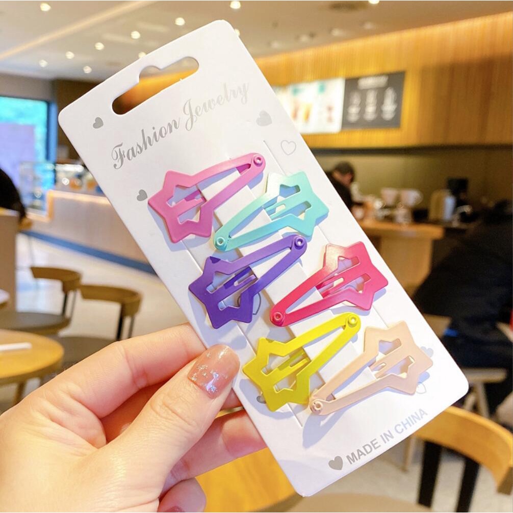 Bingo 6 Cái Cô Gái Trẻ Em Kẹp Mái Dễ Thương