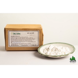 BỘT GẠO NẾP XAY NƯỚC OT 500GR/túi giấy - mềm dẻo phù hợp làm bánh trôi, chay, mochi, bánh rán...