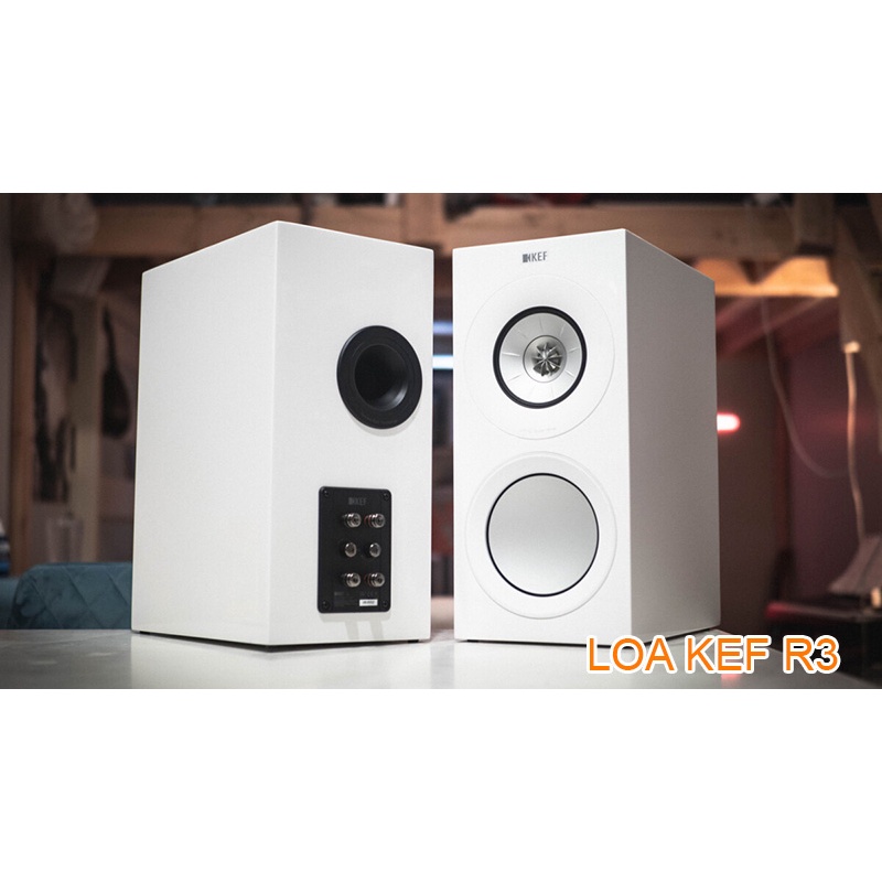 Loa Bookshelf KEF R3 - Hàng chính hãng - New 100%