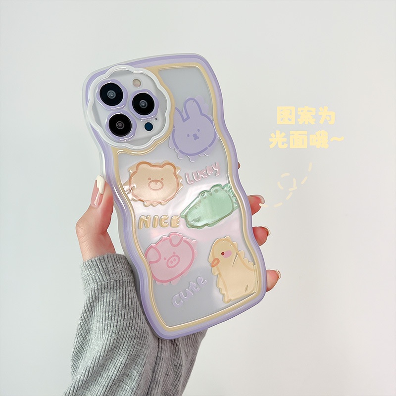 Ốp Điện Thoại Họa Tiết Hoa / Động Vật Cho iphone7 / 7plus / 8 / 8plus / x / xs / 11 / 12 / 13 / 14 / pro / max / plus / promax