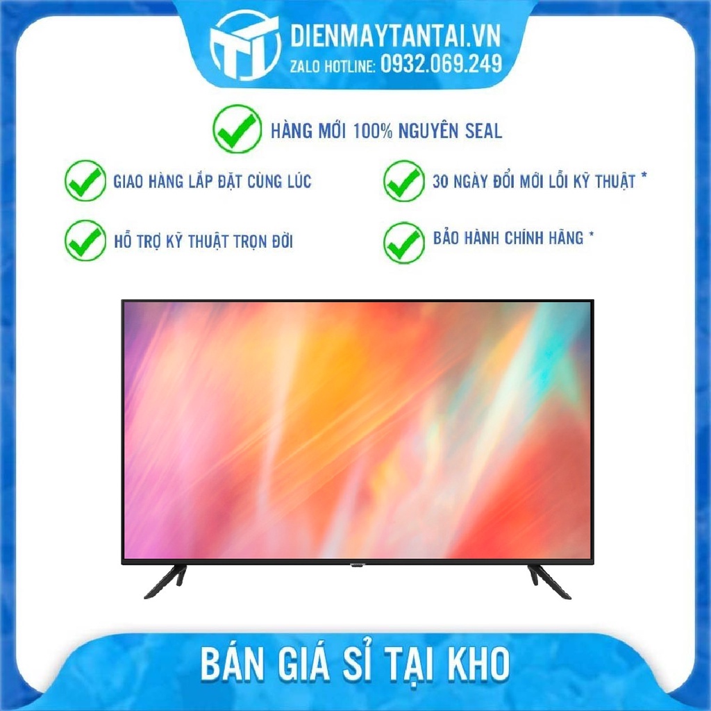 UA43AU7002 Smart Tivi Samsung 4K 43 inch UA43AU7002 ,Hệ điều hành Tizen OS 6.0 - giao hàng miễn phí HCM