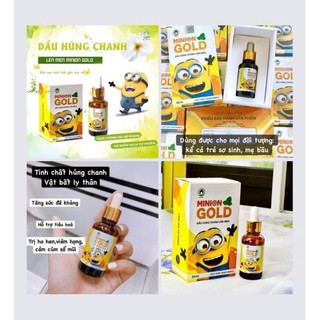 Tinh Dầu Húng chanh MINION GOLD lên men