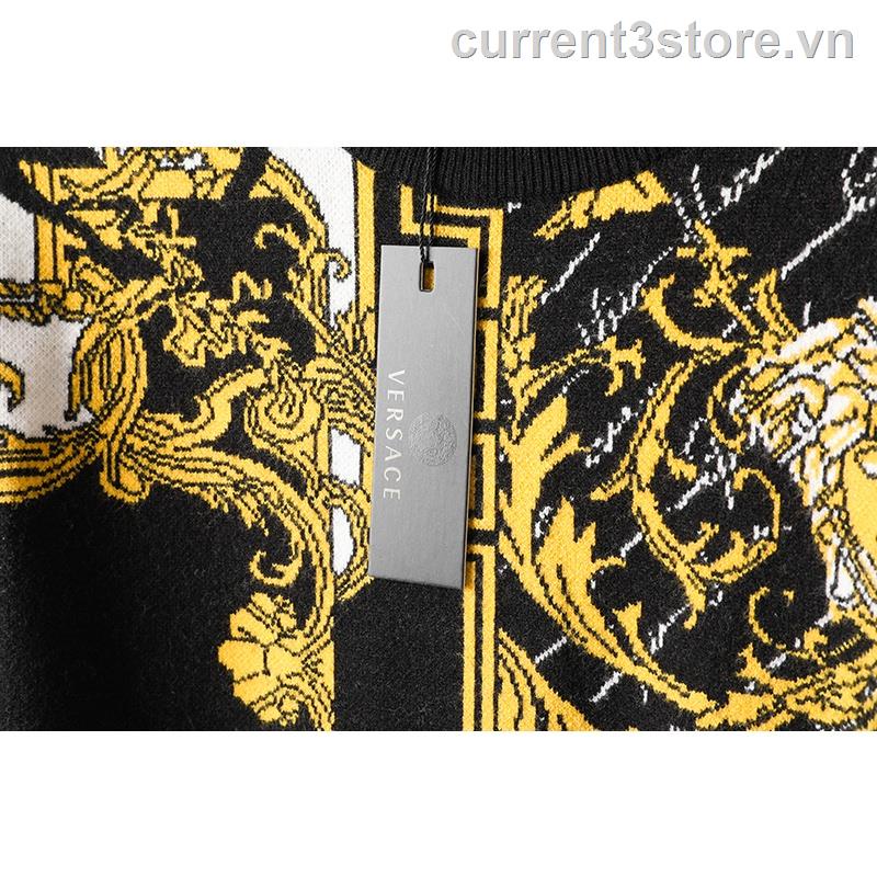 Áo sweater Dệt Kim Cổ Thuyền Versace Cho Nam S-XXXL ZO127