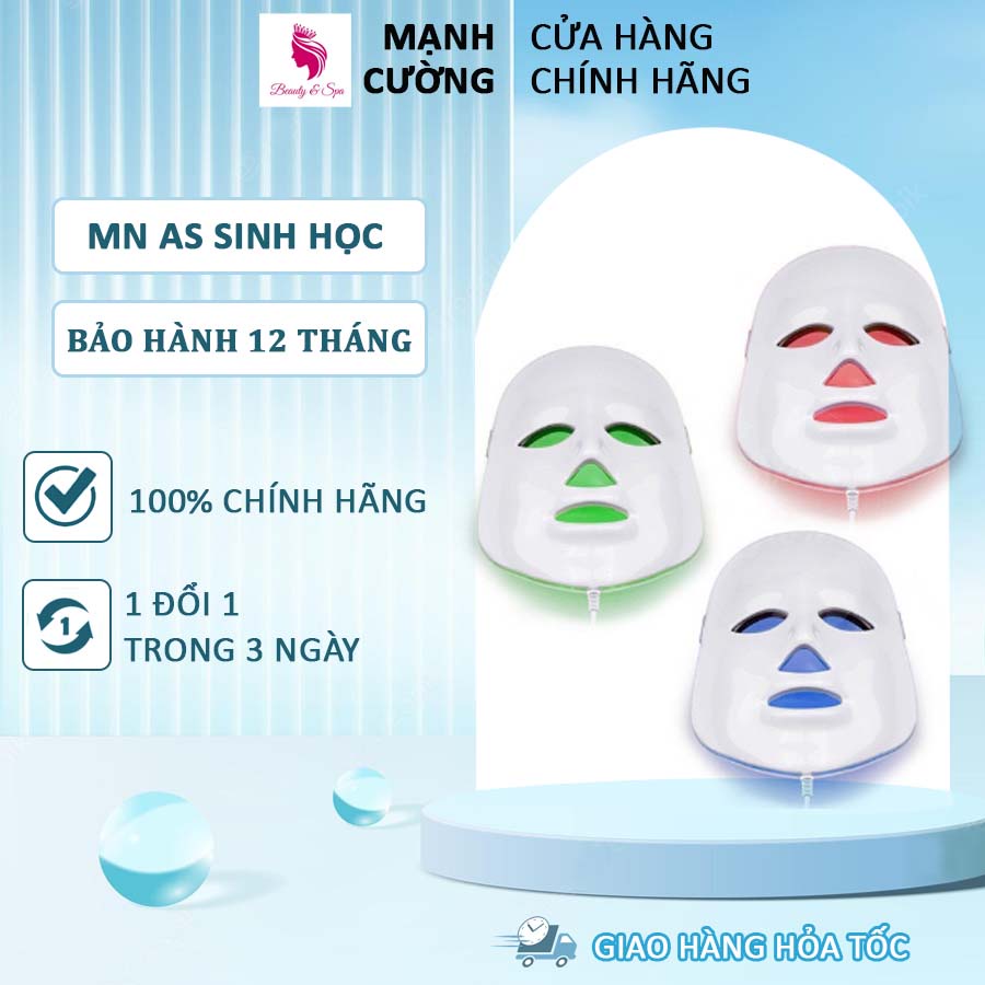 Mặt Nạ Ánh Sáng Sinh Học 7 Màu Hàn Quốc