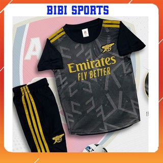 Áo đá banh in tên bộ quần áo đá bóng nam CLB ARSENAL BIBI SPORT đồ thể thao nam nữ trẻ em thun lạnh mới nhất 2022-2023