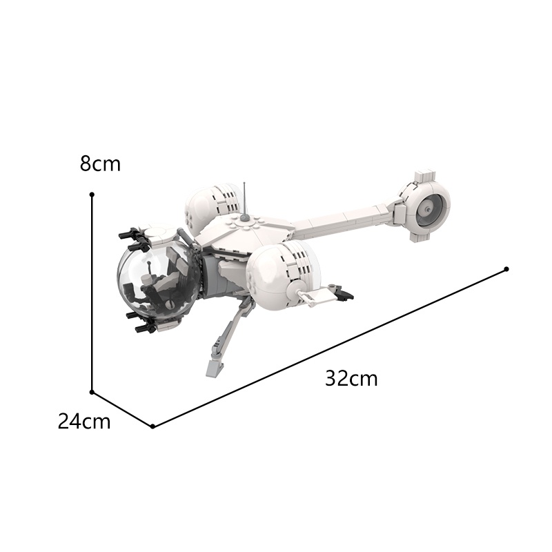 Bộ Đồ Chơi Lắp Ráp Mô Hình Tàu Thuyền Oblivion 380 Mảnh