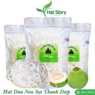 500gr mứt dừa non bến tre dạng sợi vị sữa dừa truyền thống, thơm ngon