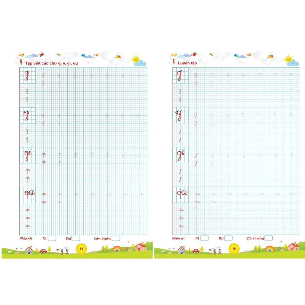 Sách - Vở viết chữ thường, chữ hoa, cỡ nhỏ, theo nhóm NSTO