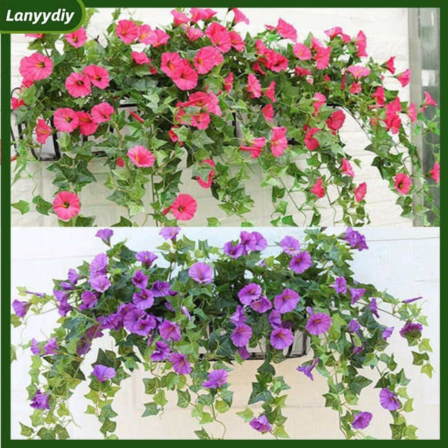 1 Chùm Hoa Nhựa Giả Treo Tường Trang Trí