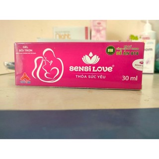Gel bôi trơn sensilove