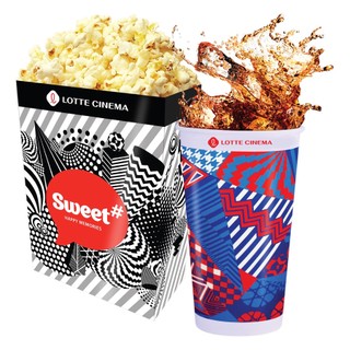 Toàn Quốc [E-Voucher] Combo bắp (bỏng) và nước tại rạp Lotte toàn quốc - Không phụ thu