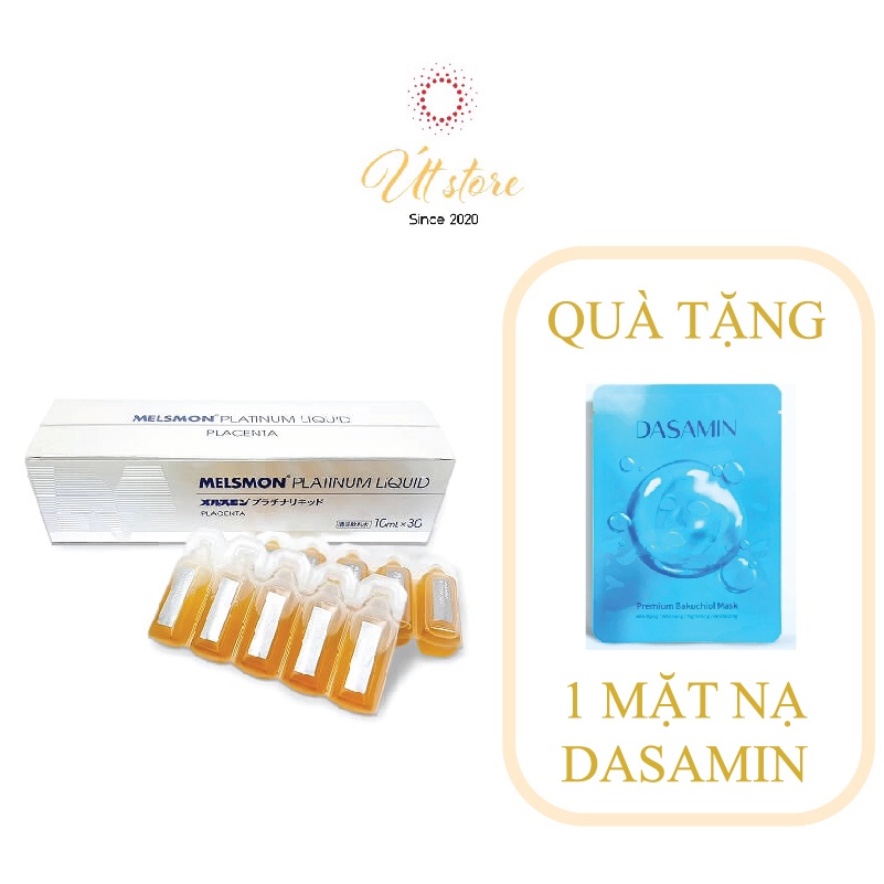 Nhau Thai ngựa Melsmon Platinum Liquid placenta ( Hàng Chính Hãng )