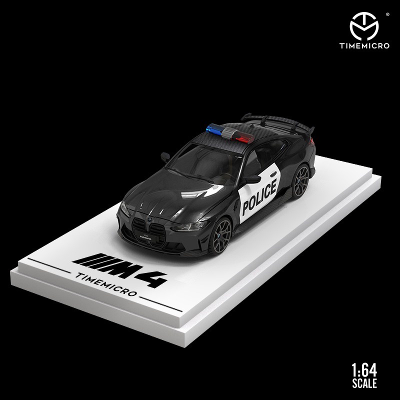 Mô Hình 1:64 Time Micro - BMW M4 POLICE