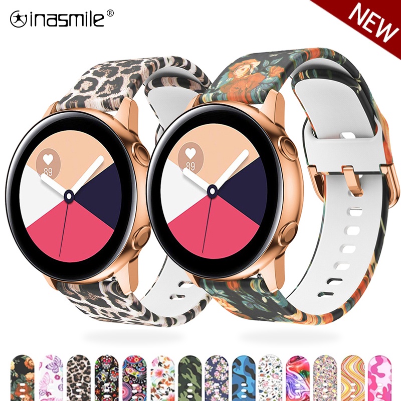 Dây Đeo 22 / 20mm Cho Đồng Hồ Thông Minh Samsung Galaxy watch 5 4 Classic 46mm 42mm / 3 45mm 41 Gear sport s2 s3 2 44mm 40mm