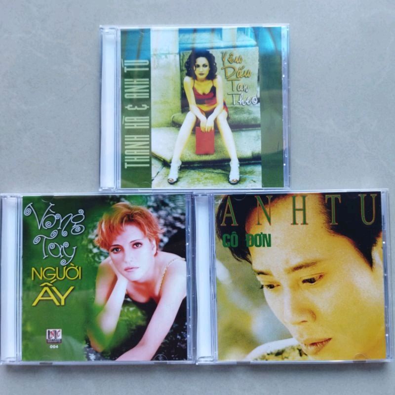 Bộ 3 cd Anh Tú phono