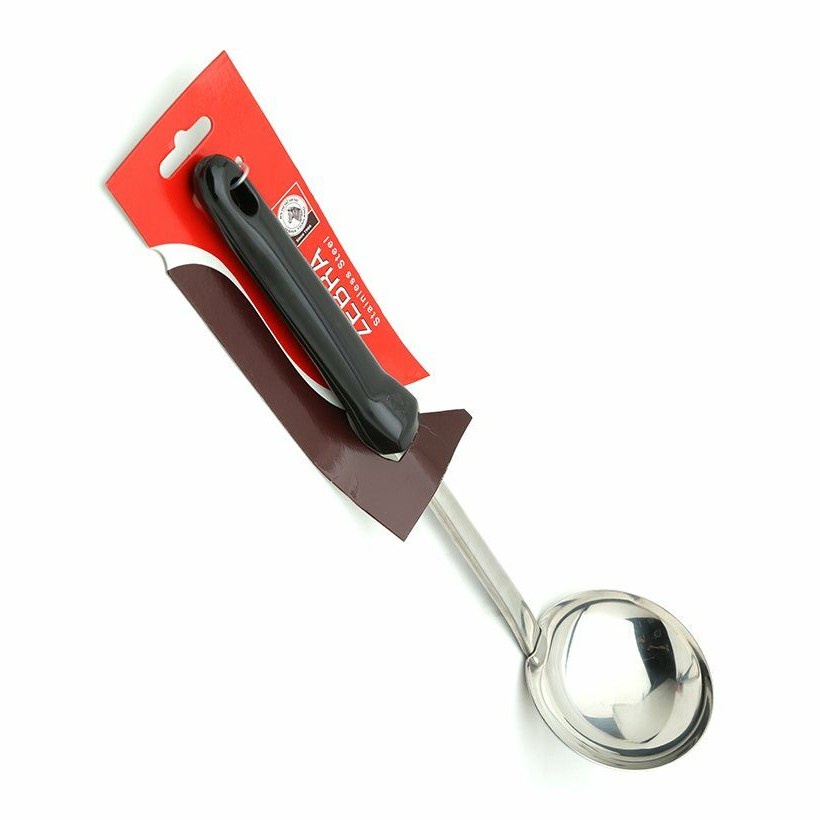 Vá canh inox cán nhựa Zebra - 105233 nhập khẩu Thái Lan