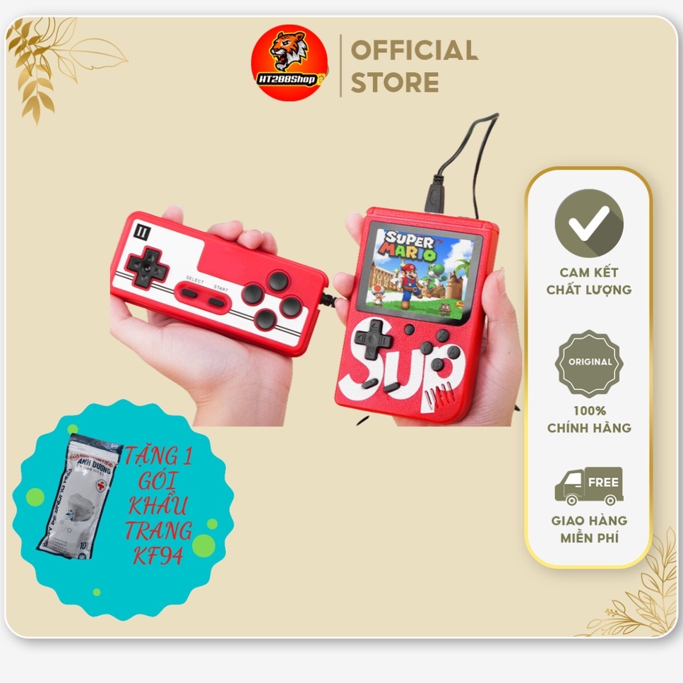 Máy Chơi Game Cầm Tay SUP400 FullBox Mới Chính Hãng Hai Người Chơi