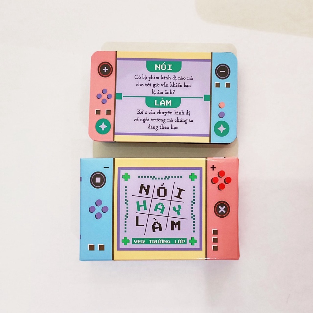 Bộ Truth Or Dare Nói hay Làm, Lói hay Lèm. Bộ bài Boardgame thật hay thách dành cho học sinh, ver trong sáng