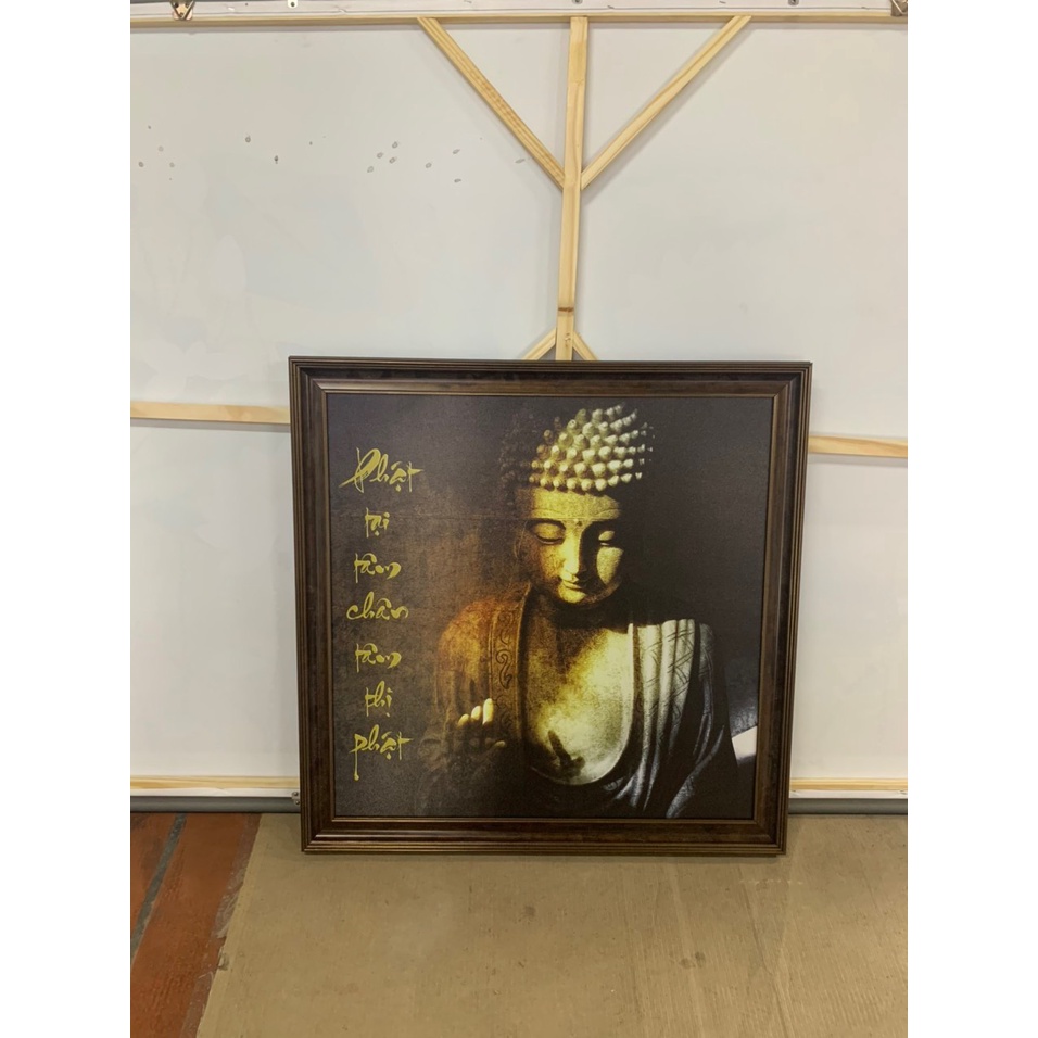 Bức tranh treo tường Phật  hot nhất Tết 2023 treo phòng thờ, phòng trà, nơi linh thiếng