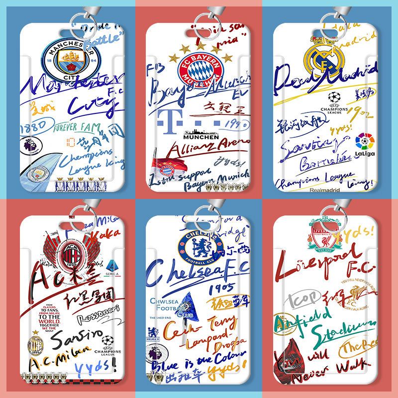 Giá Đỡ Thẻ Phong Cách Bóng Đá Chelsea Cá Tính