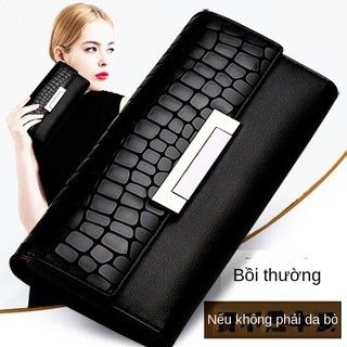 Ví da mềm cỡ lớn đa năng thời trang cho nữ
