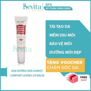 Son dưỡng môi, làm dịu da Guinot Confort Levres Lip Balm 15ml - Bevita