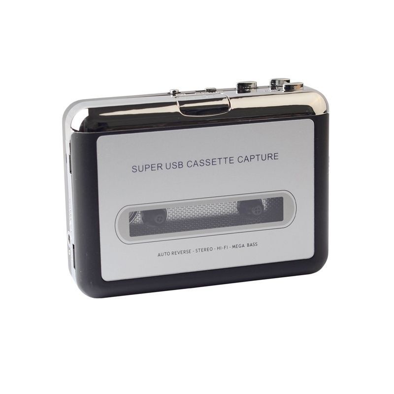 Hàng Có Sẵn Loa Ngoài Hai Kênh Băng cassette Trong Suốt Màu Xanh Lá Mới