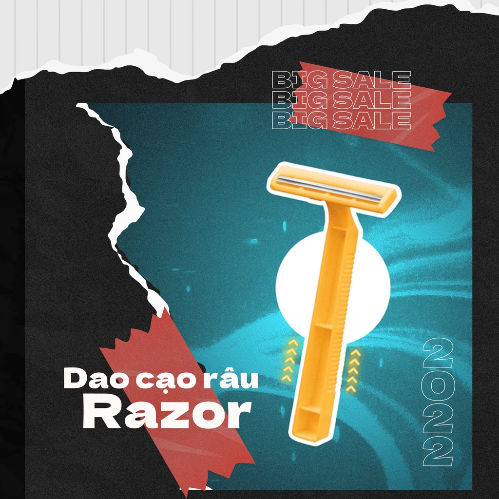 Dao cạo râu nam Razor dùng 1 lần