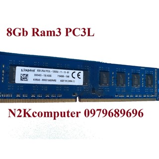 Ram pc, ddr3 , 8gb ddr3 bus 1600mhz , máy bàn bảo hành 3 năm , 1 đổi 1.