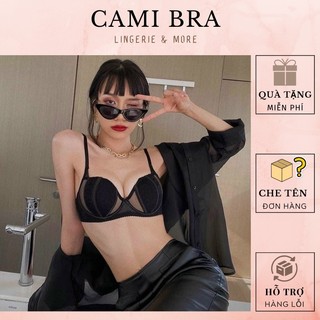 Bộ đồ lót nữ có gọng ôm ngực mút mỏng pha lưới gợi cảm quyến rũ B13-0208