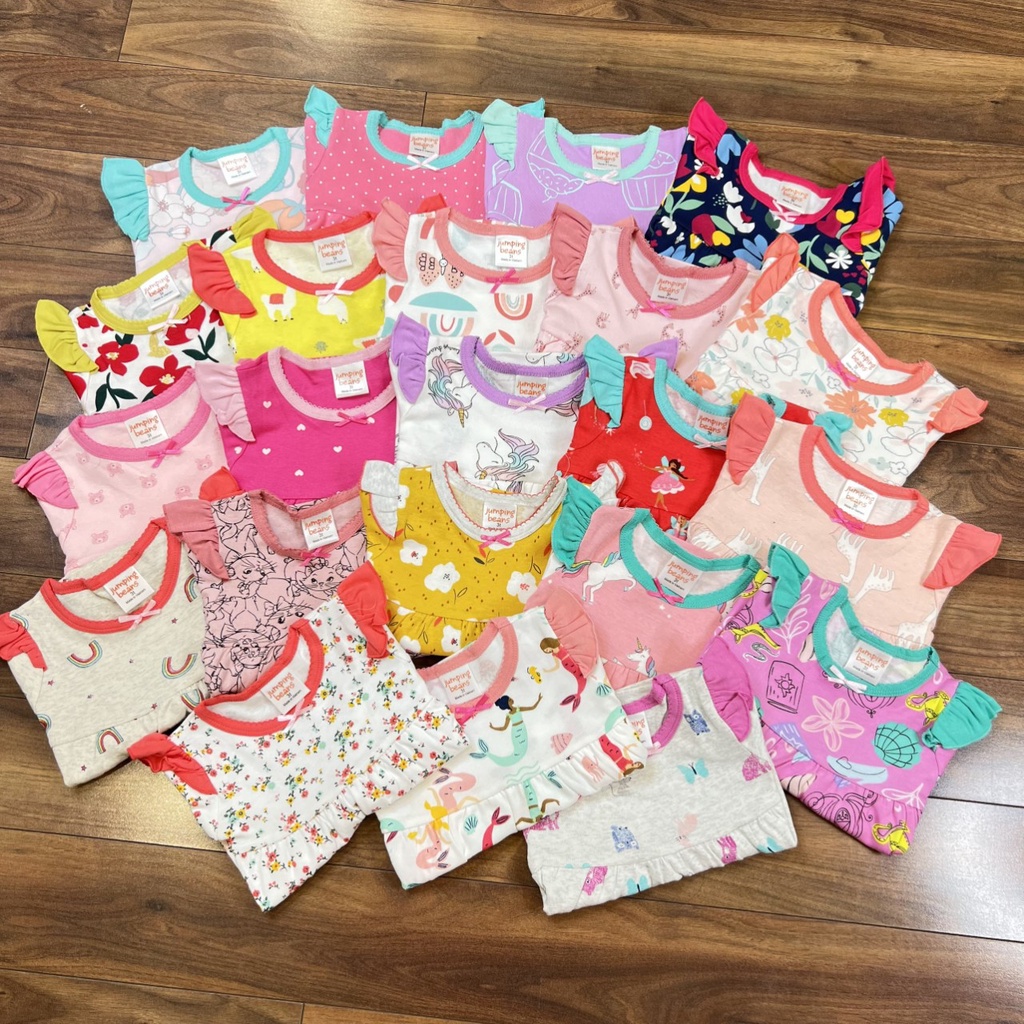 🎀10-21kg🎀 Bộ thu đông dáng babydoll cánh tiên bé gái chất bozip Sài Gòn GYM KIDs BẢNG MÀU 1