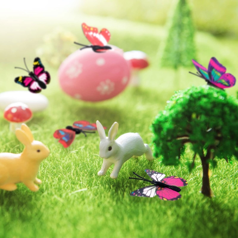 Bộ 30 Ghim Bướm Nhấn Ngón Cái Trang Trí Bảng Nút Bần Cho Văn Phòng / Tường / Bảng Ghim