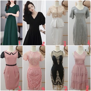 Đầm tiệc dạ hội xinh đáo để có size 65 kg