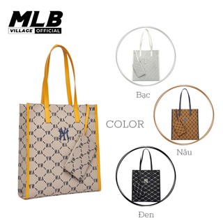 Túi Tote MLB Monogram Diamond Jacquard New York Yankees - Túi tote MLB chính hãng