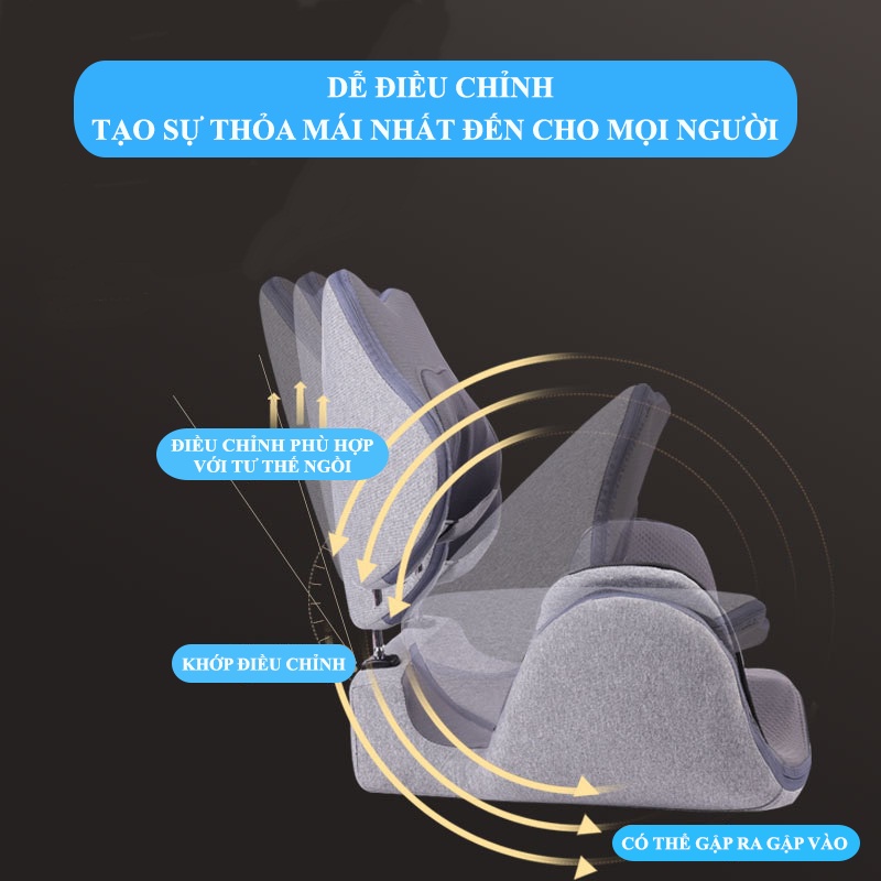 Máy massage đệm vùng chậu,đa chức năng, thu eo, massage thắt lưng, massage mông, thu hẹp vùng chậu, lấy lại vóc dáng dệp